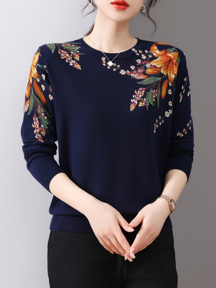 Gracefully Designed Sweater
