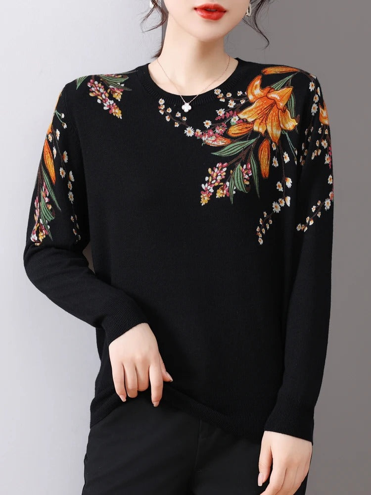 Gracefully Designed Sweater