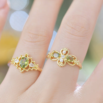 Verde Blosselle Ring