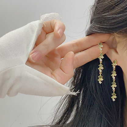 Verde Cascade Earrings