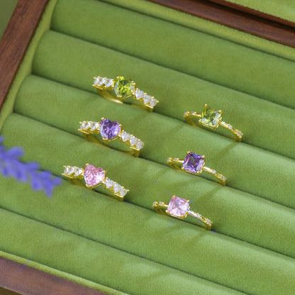 Verde Heart Ring