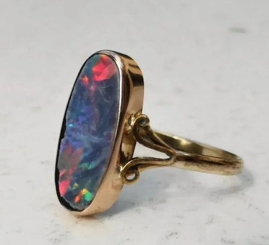 Colorful Opal Ring