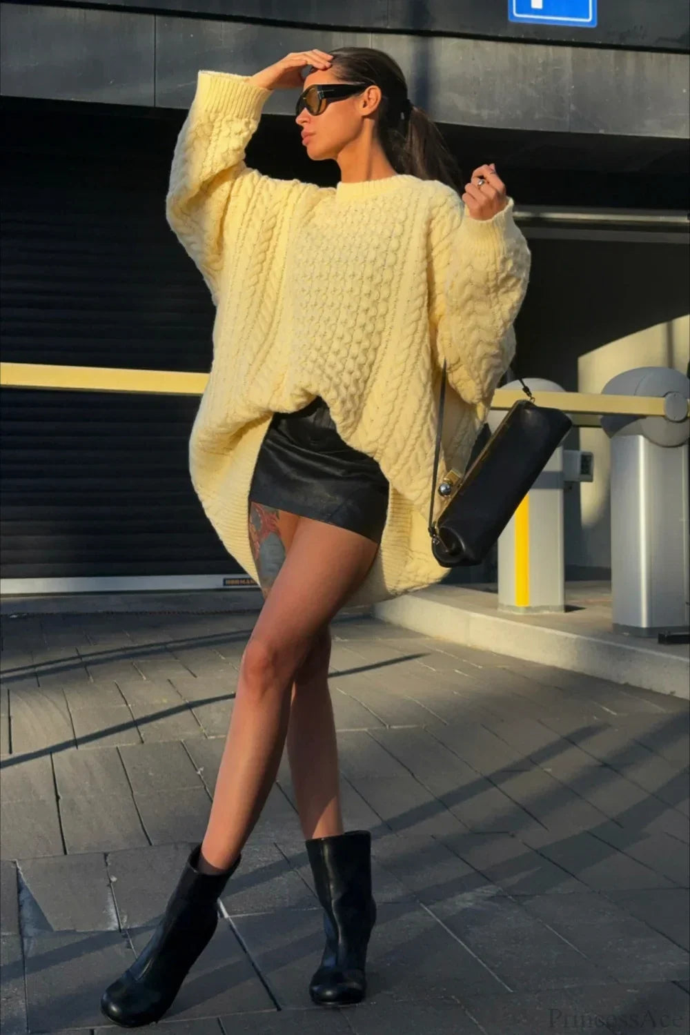 Gracefully Designed Sweater