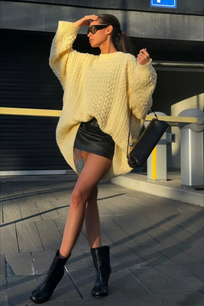Gracefully Designed Sweater