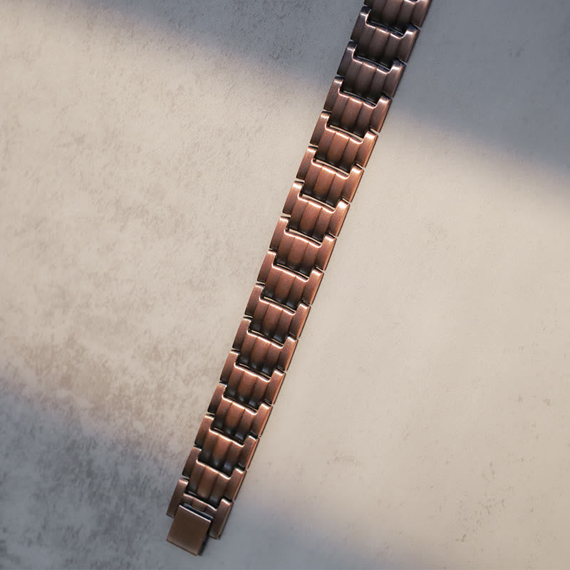 Magnetic Copper Cuff Bracelet for Spiritual Healing