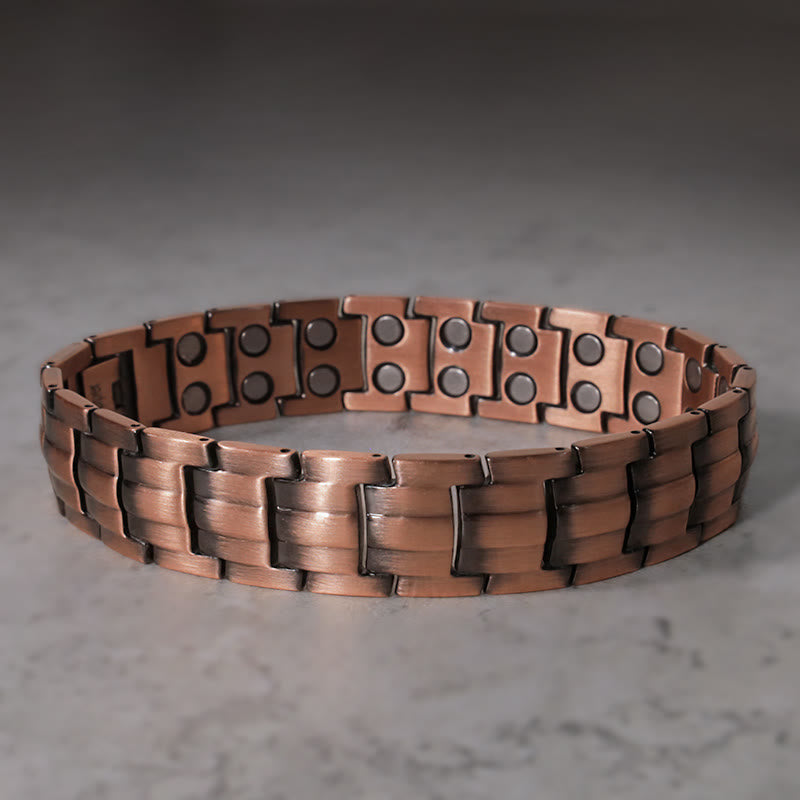 Magnetic Copper Cuff Bracelet for Spiritual Healing