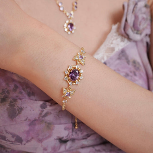 Violet Flutter Bracelet