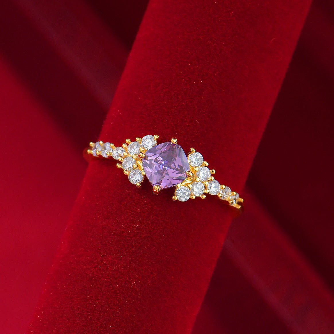 Violet Reliquary Ring