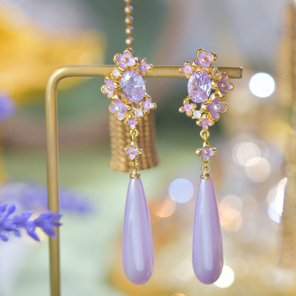 Wisteria Drop Earrings
