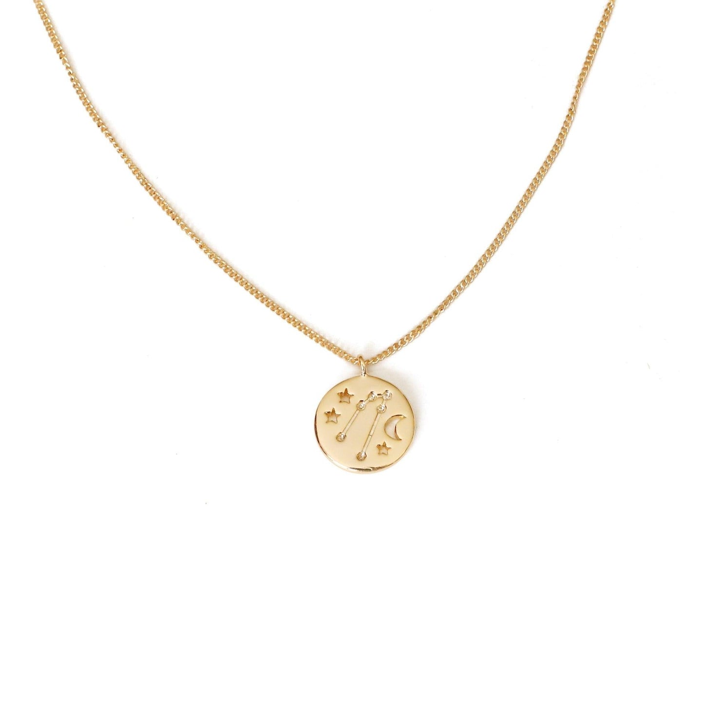 Zodiac Coin Necklace